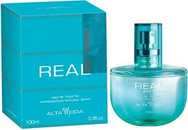 Real for Women EDT-100ml(3.4oz) by Alta Moda(WITH VELVET POUCH)